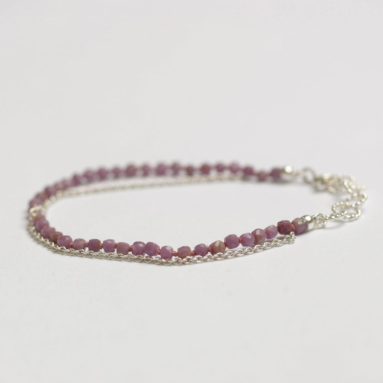 armband paarse mica-Hester Zagt