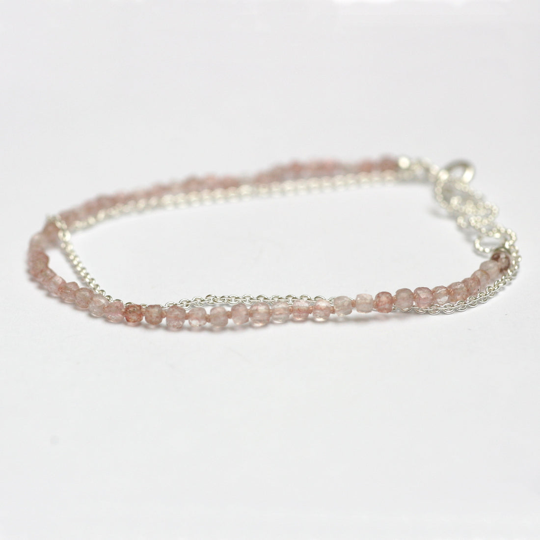 bracelets with silver and stones