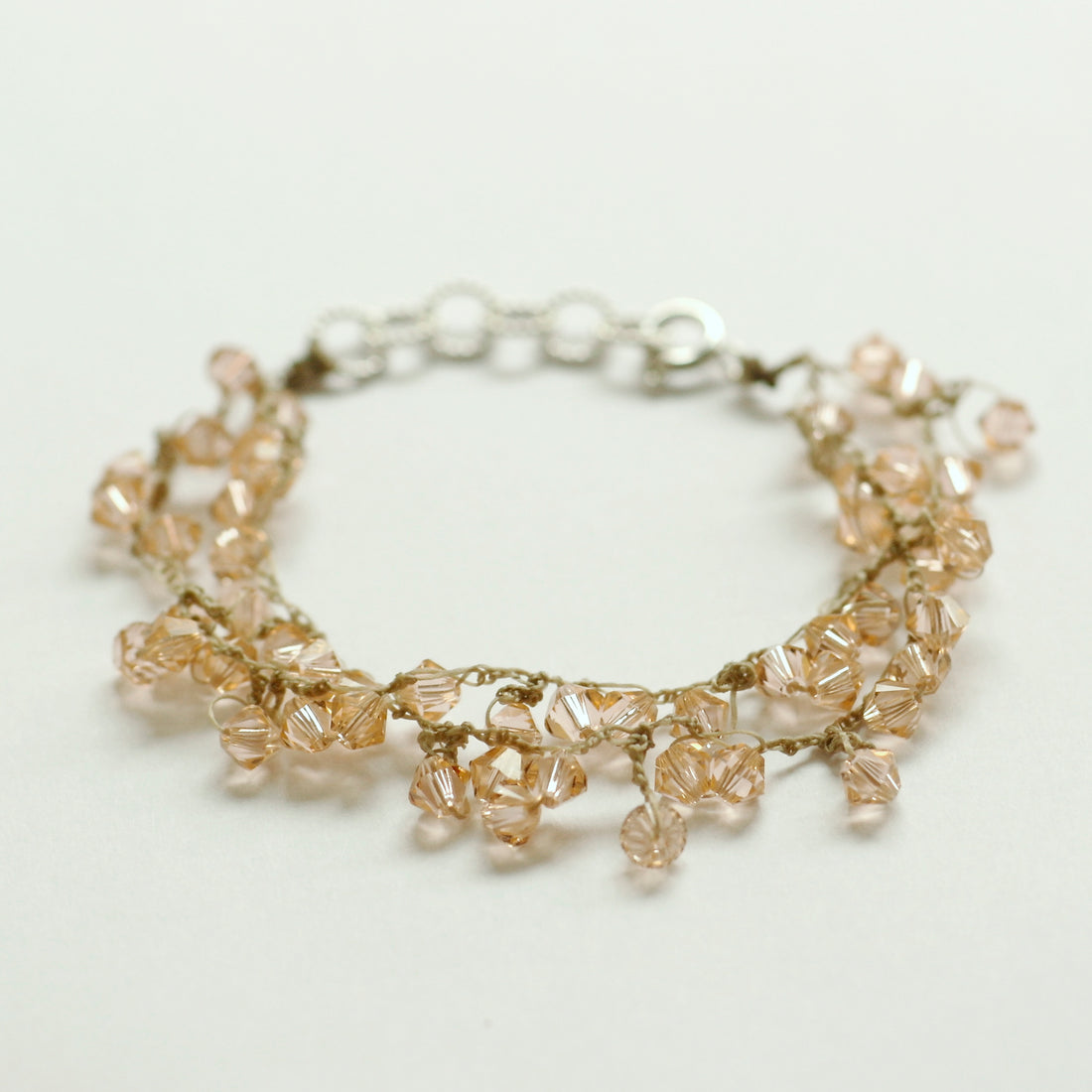 swarovski armband champagne - Hester Zagt