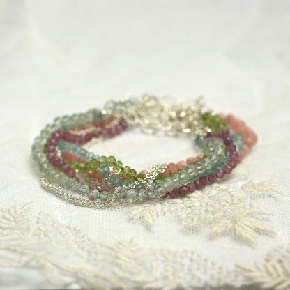 Zilveren armbandjes met edelstenen-Hester Zagt