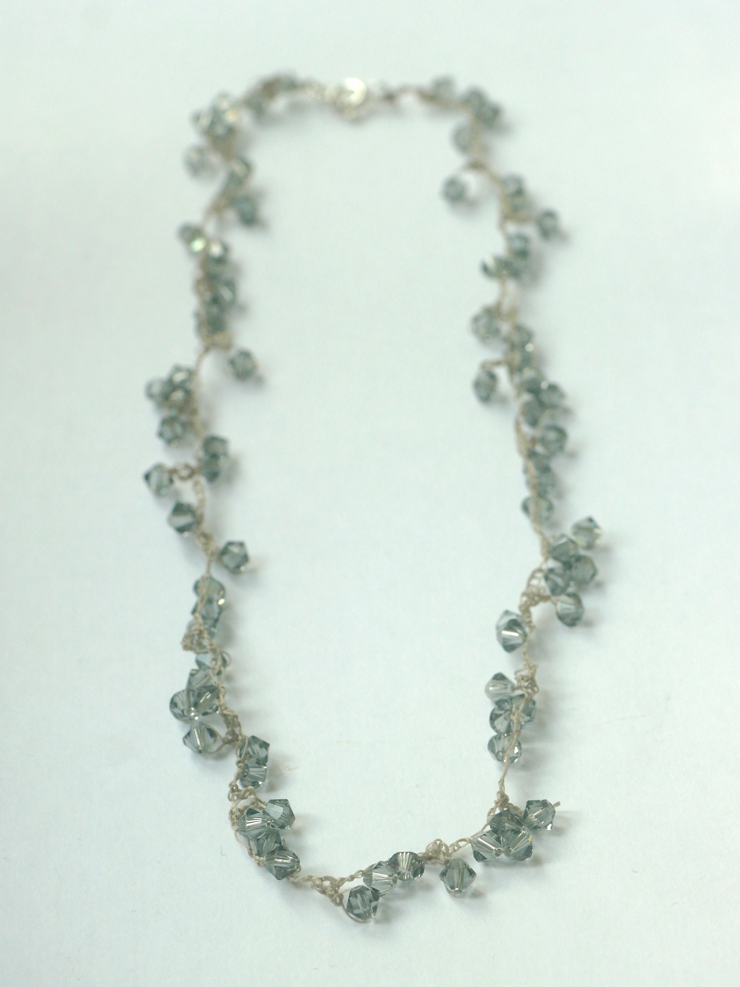 swarovski necklace diamond gray s55